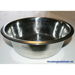 Hundeskl i rustfri stl 2,8 l.